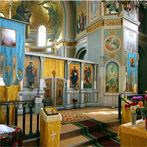 Амвон Киевской Свято-Вознесенской церкви.э